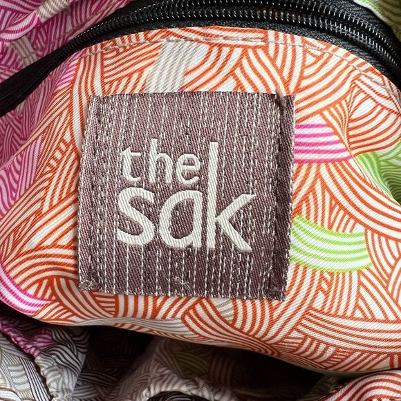 THE SAK Leather Crossbody Bag Black - Picture 12 of 12